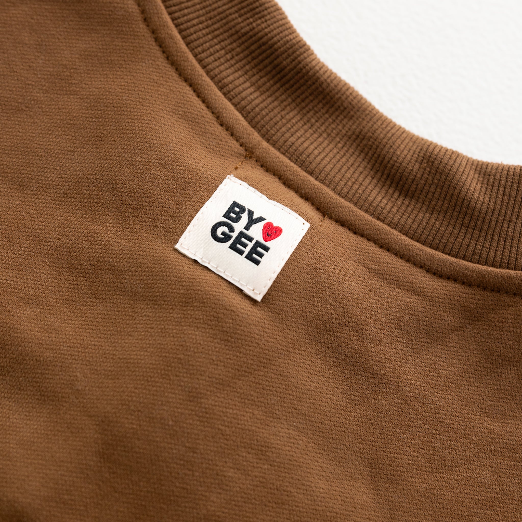 Cotton Boxy Sweatshirt - Chocolate-Clothing & Accessories-BY GEE-The Bay Room