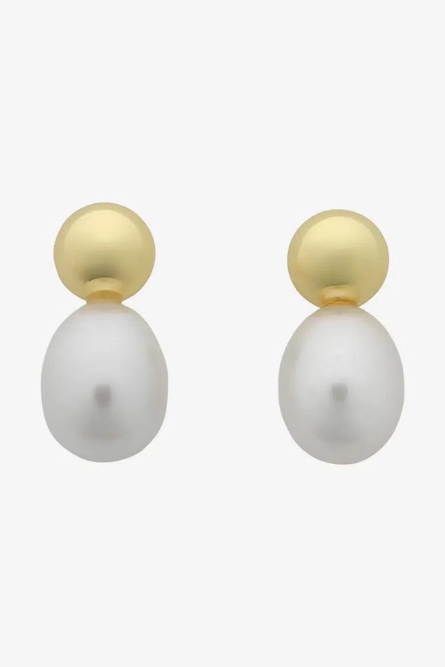 Cove Gold Pearl Earring-Jewellery-Liberte-The Bay Room