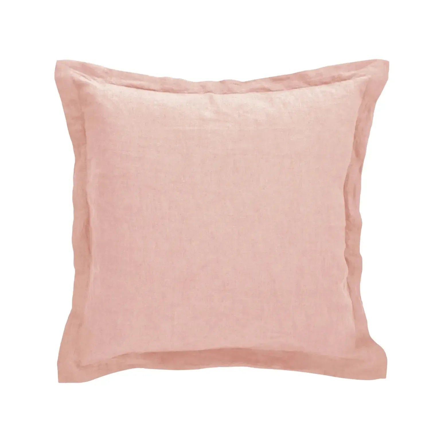 Cove Linen Cushion 50x50x10cm Pink-Soft Furnishings-Amalfi-The Bay Room