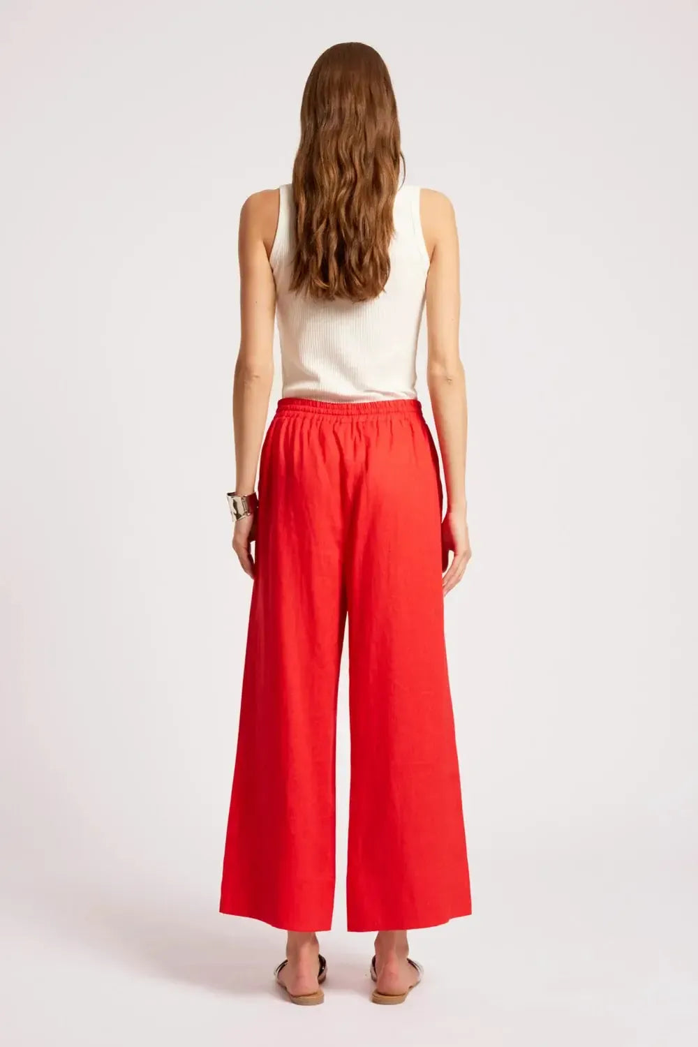 Cove Relaxed Pant - Aperol-Pants-Eb & Ive-The Bay Room