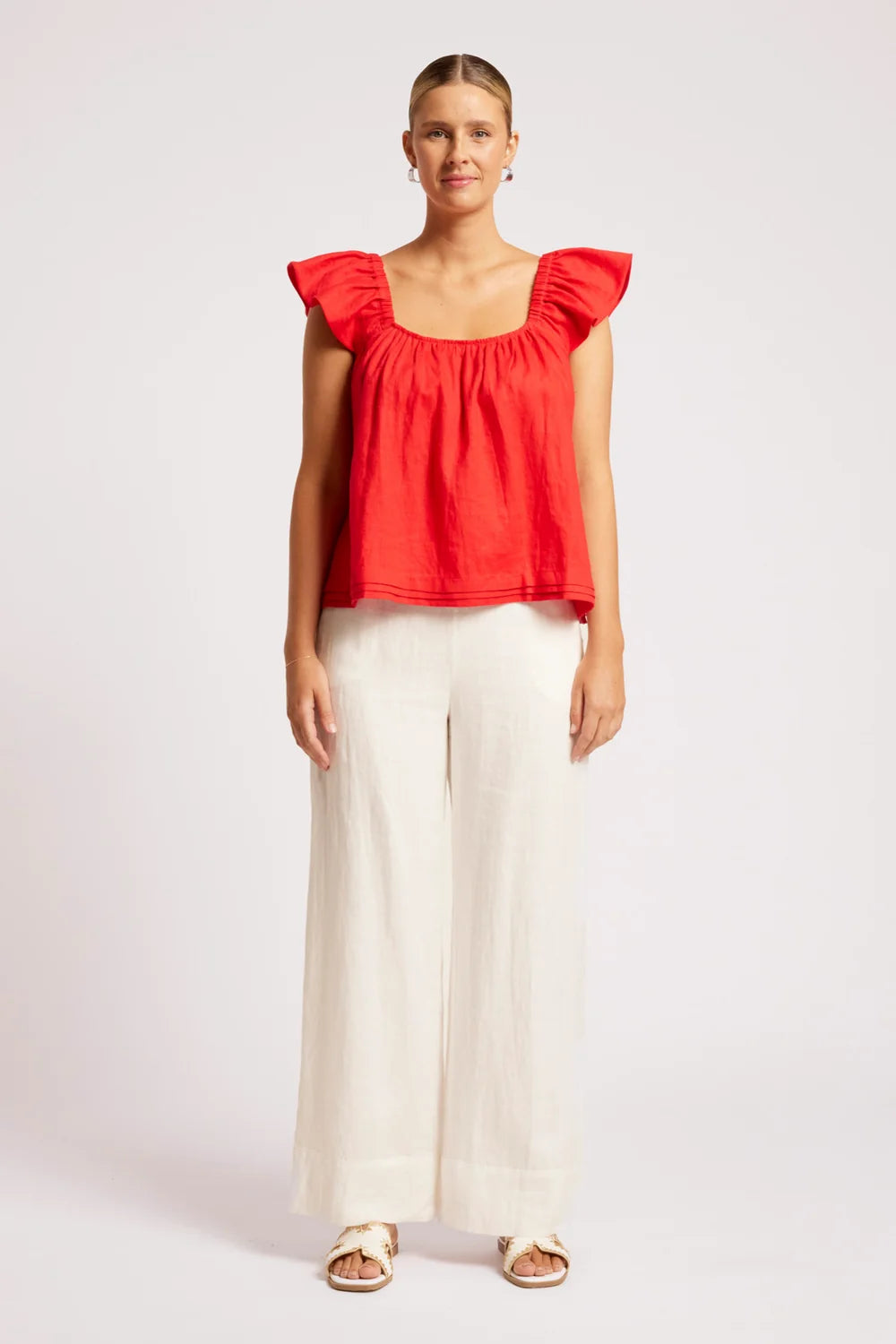 Cove Top - Aperol-Tops-Eb & Ive-The Bay Room