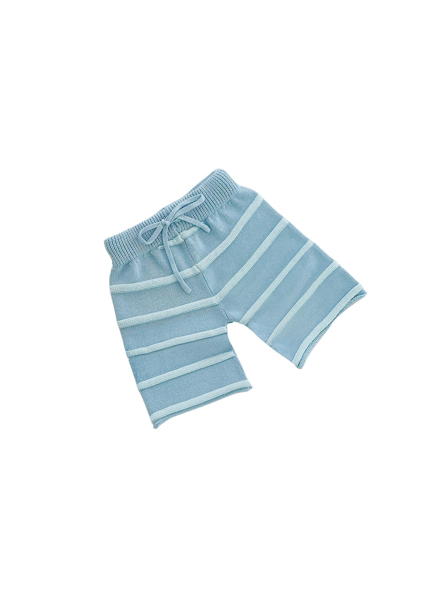 Cropped Pants - Blu-Clothing & Accessories-Ziggy Lou-The Bay Room