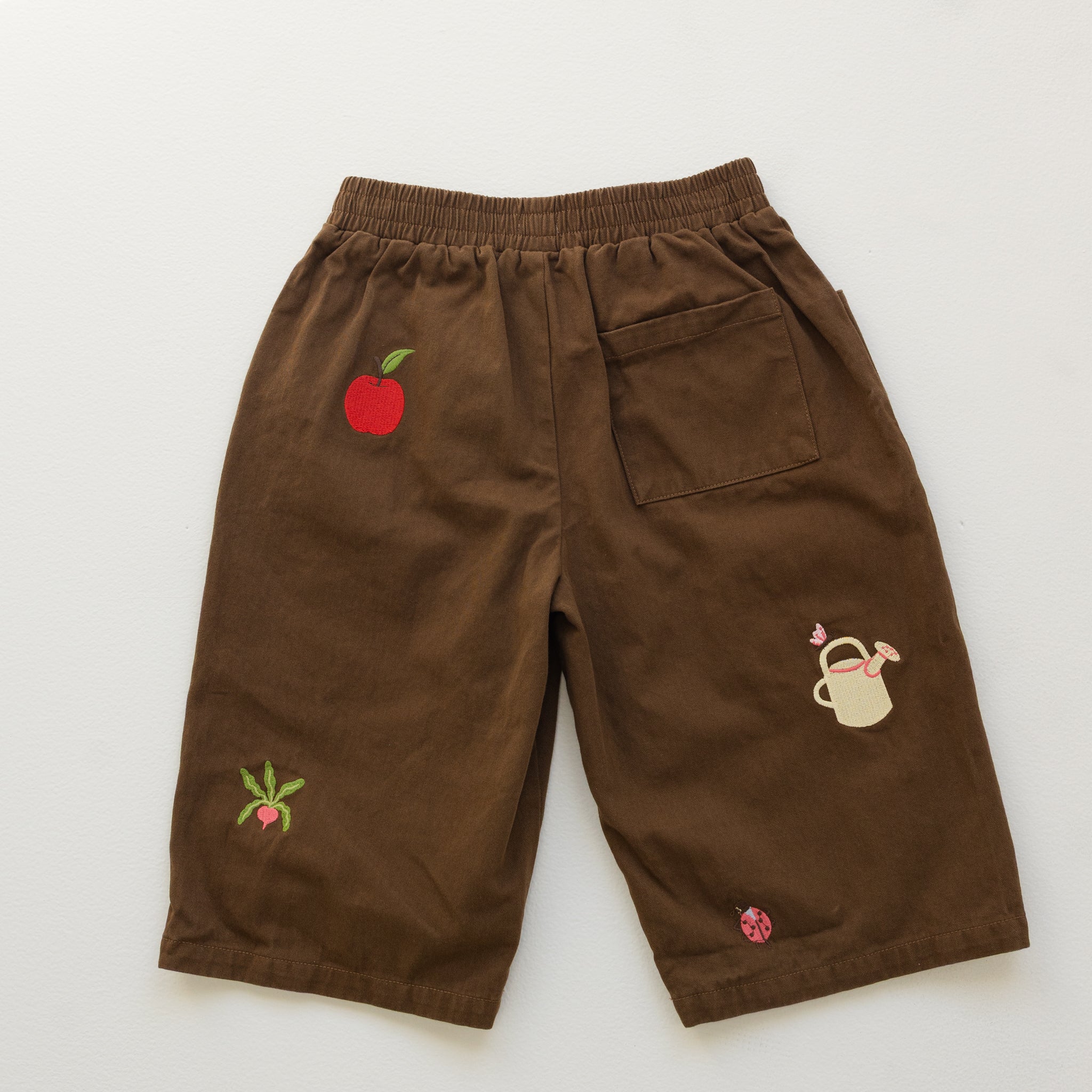 Cropped Wide Leg Cargo Pant - Chocolate-Clothing & Accessories-BY GEE-The Bay Room