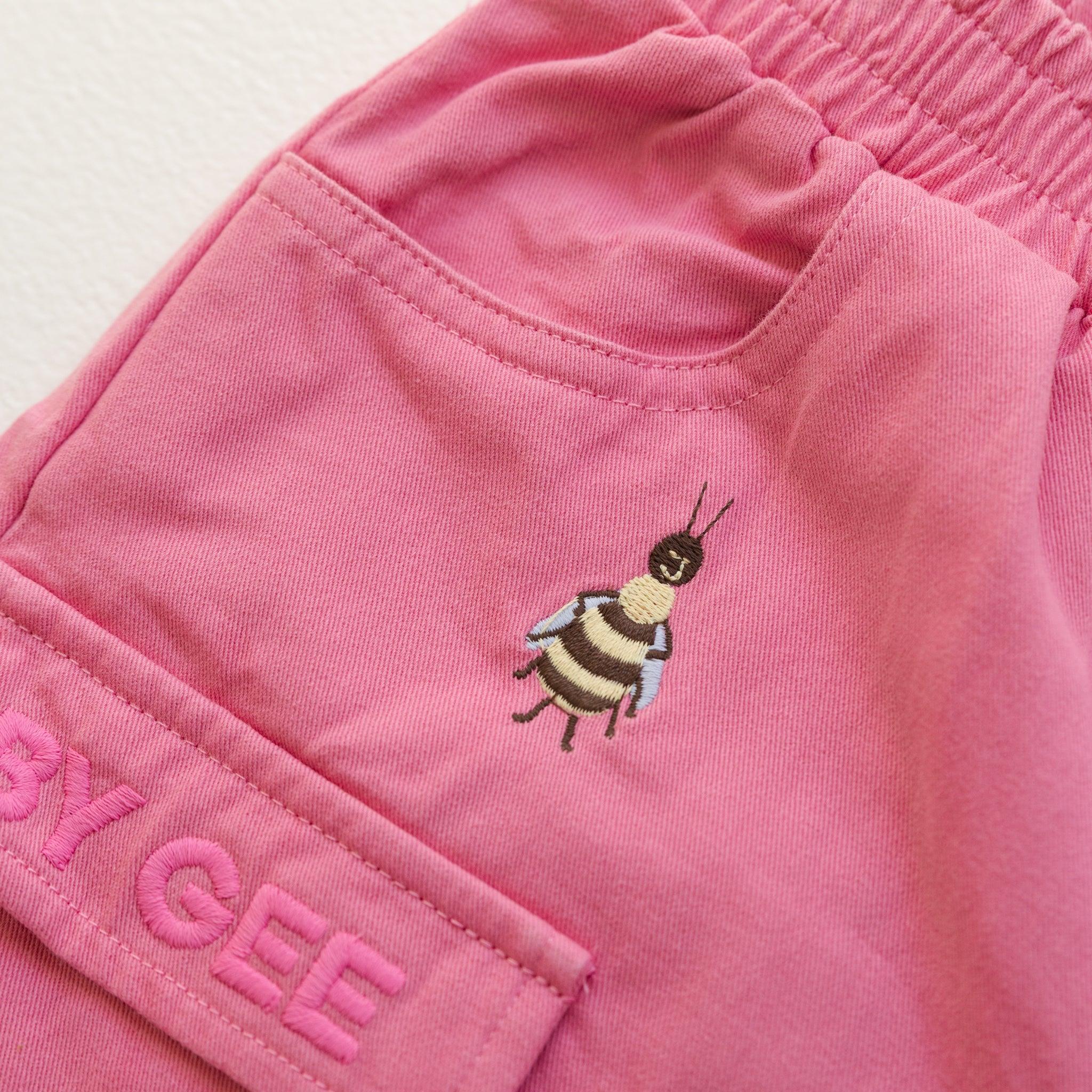 Cropped Wide Leg Cargo Pant - Peony-Clothing & Accessories-BY GEE-The Bay Room