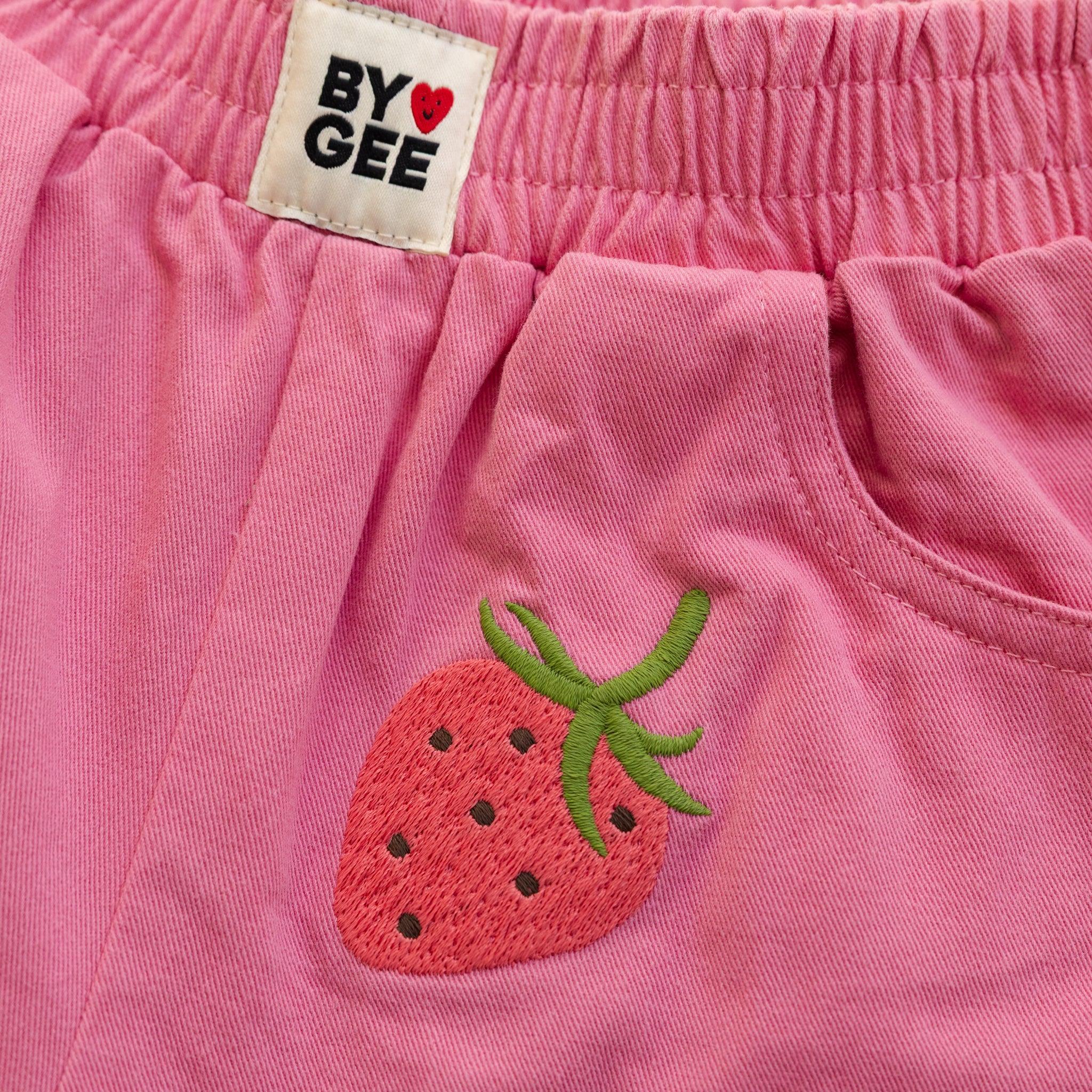 Cropped Wide Leg Cargo Pant - Peony-Clothing & Accessories-BY GEE-The Bay Room