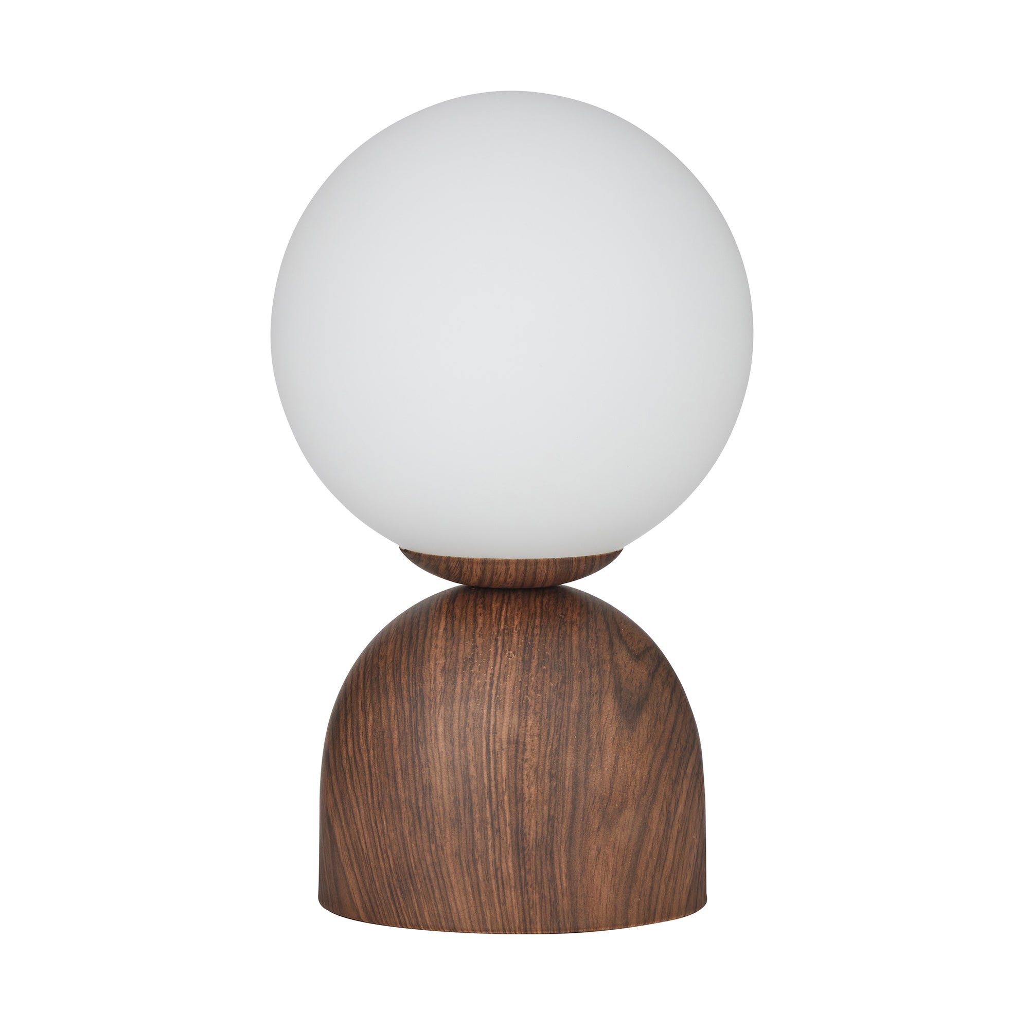 Cuba Wood Look Lamp 15x25.5cm Walnut-Lighting-Coast To Coast Home-The Bay Room