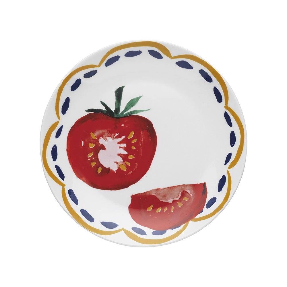 Cucina Side Plate 20cm Tomato-Dining & Entertaining-Ecology-The Bay Room