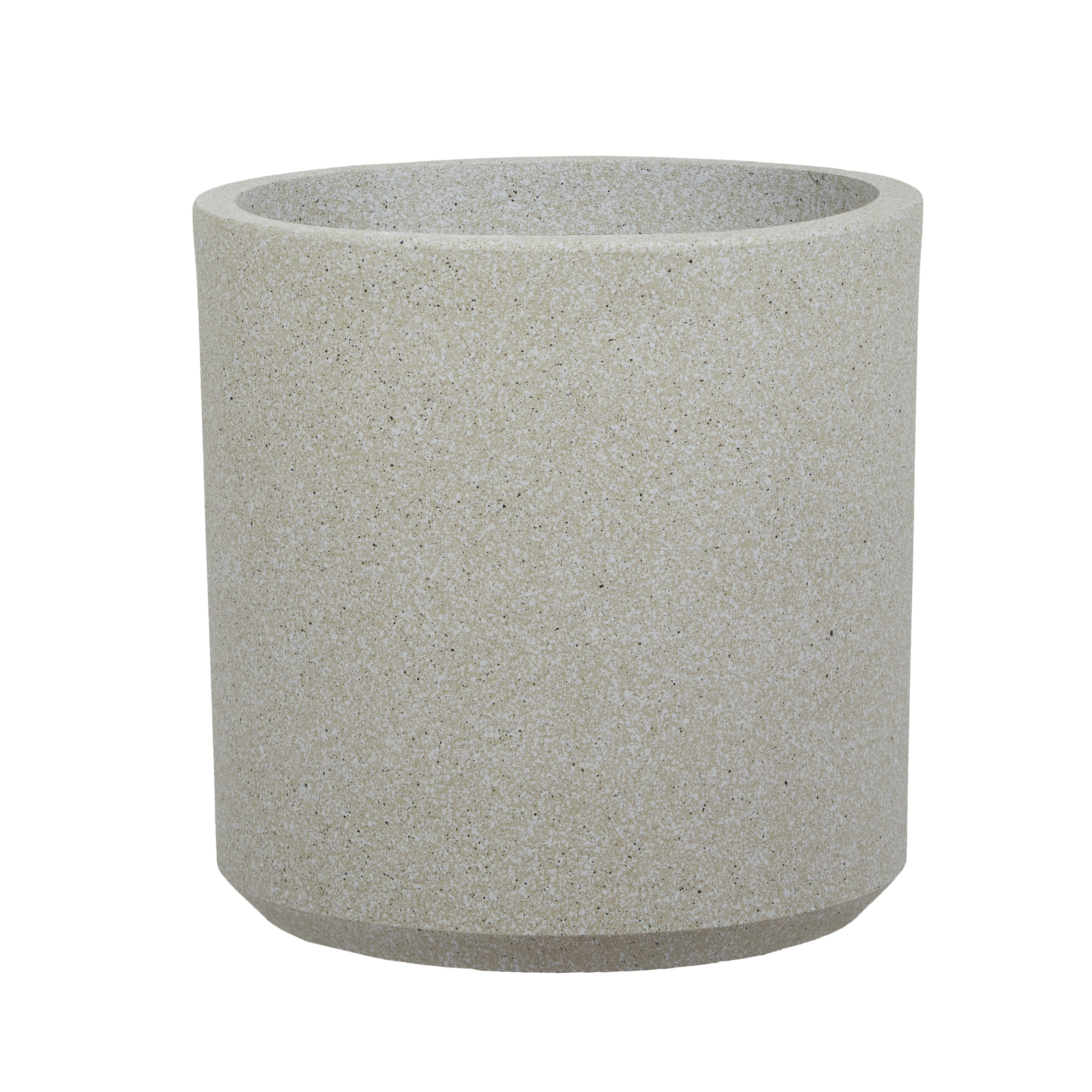 Cylinder Planter 28cm - Grey-Pots, Planters & Vases-Rogue Home-The Bay Room