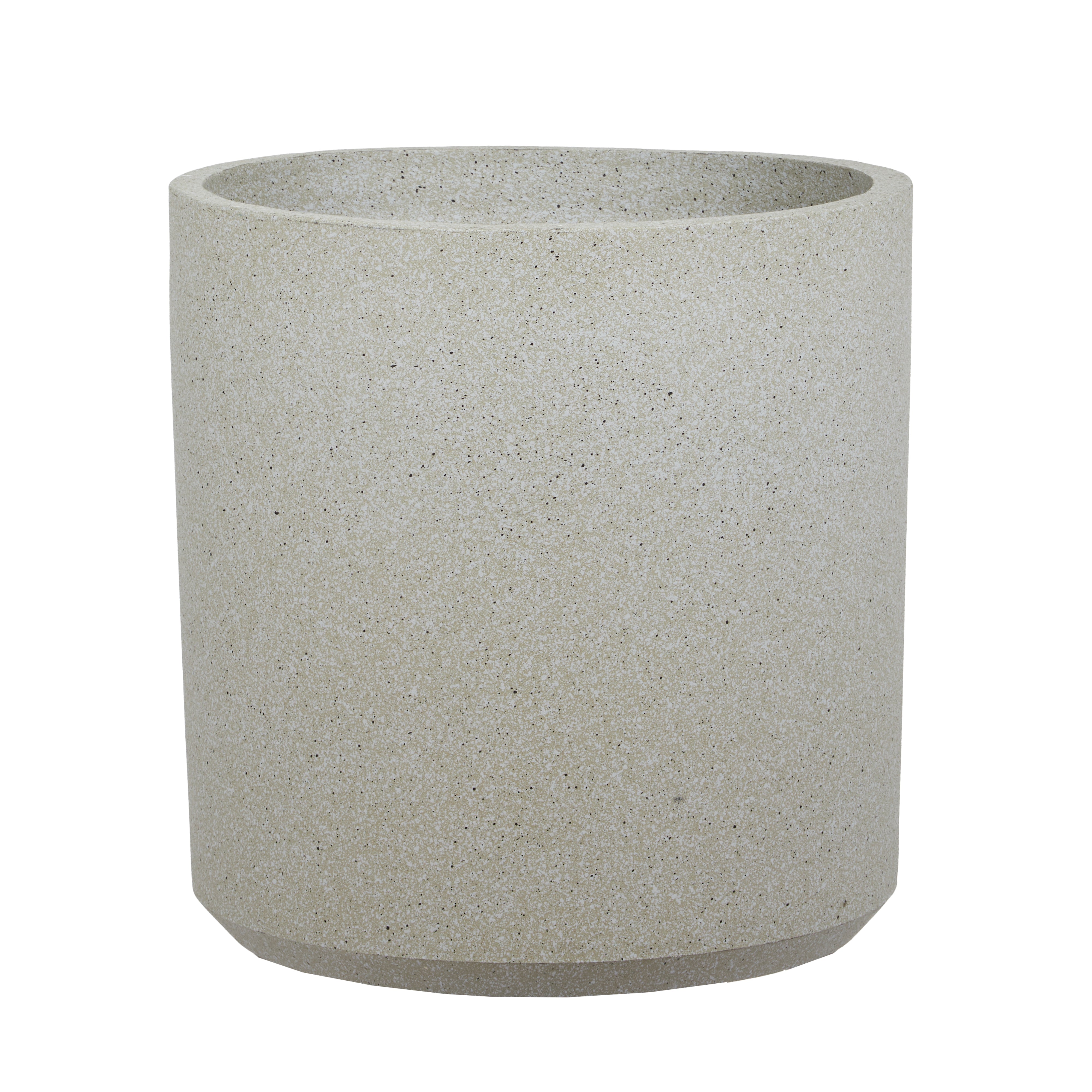 Cylinder Planter 35cm - Grey-Pots, Planters & Vases-Rogue Home-The Bay Room