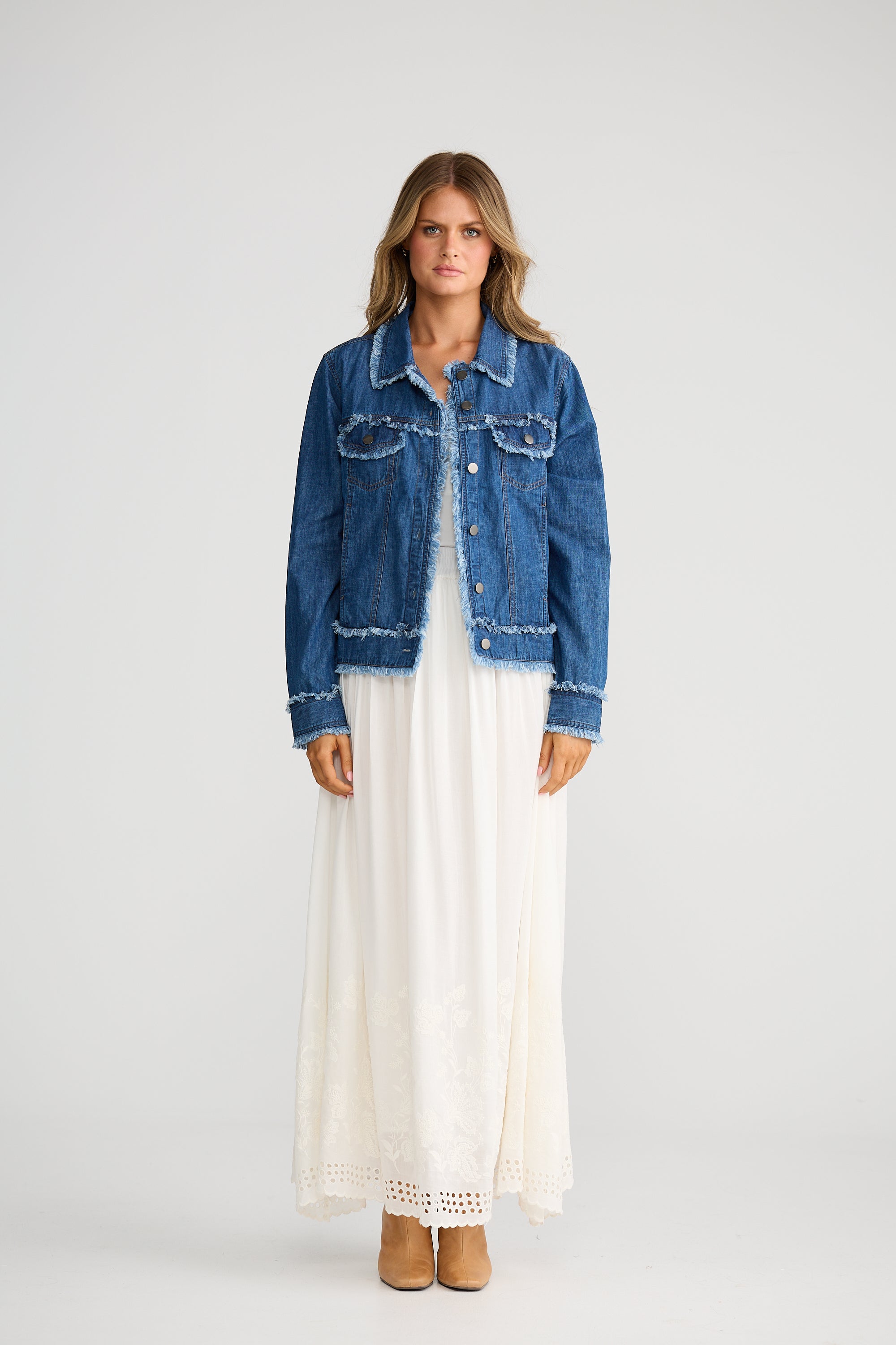 Daintree Jacket - Mid Denim-Jackets, Coats & Vests-Talisman-The Bay Room