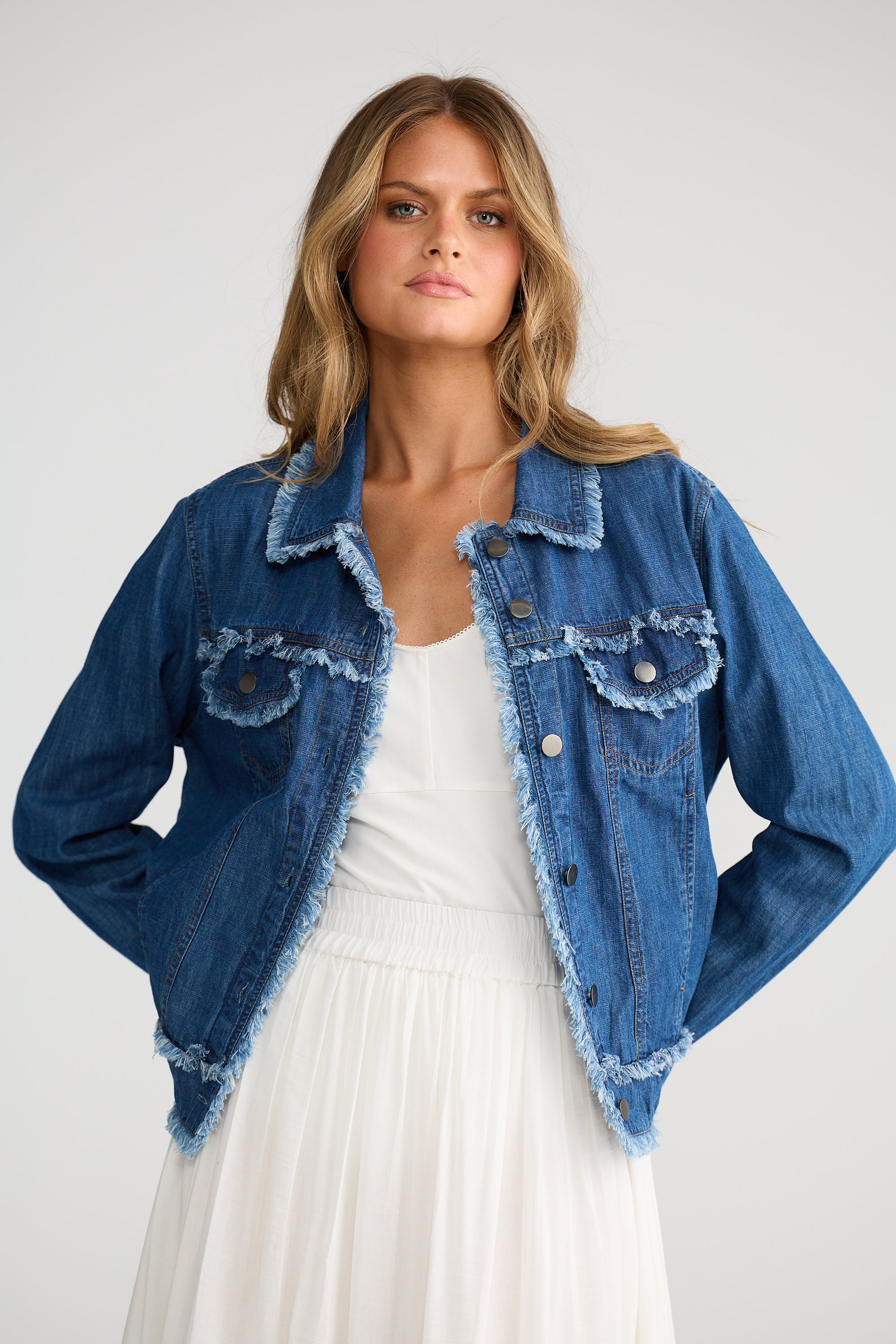 Daintree Jacket - Mid Denim-Jackets, Coats & Vests-Talisman-The Bay Room