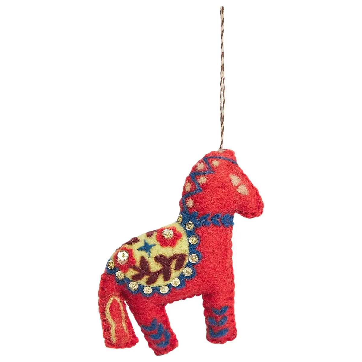 Dallas Horse Decoration-Christmas-Sage & Clare-The Bay Room
