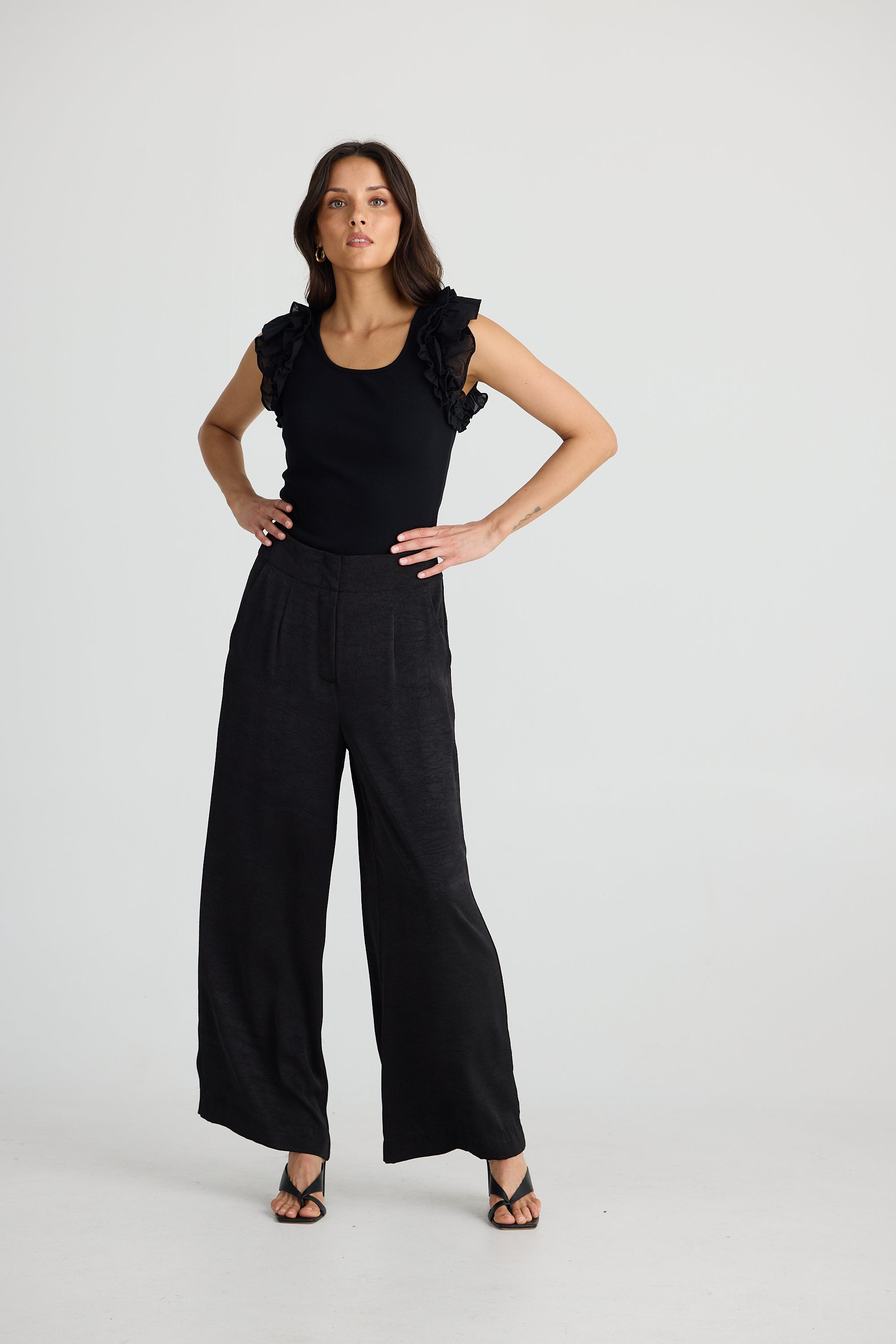 Dana Pant - Black-Pants-Brave & True-The Bay Room