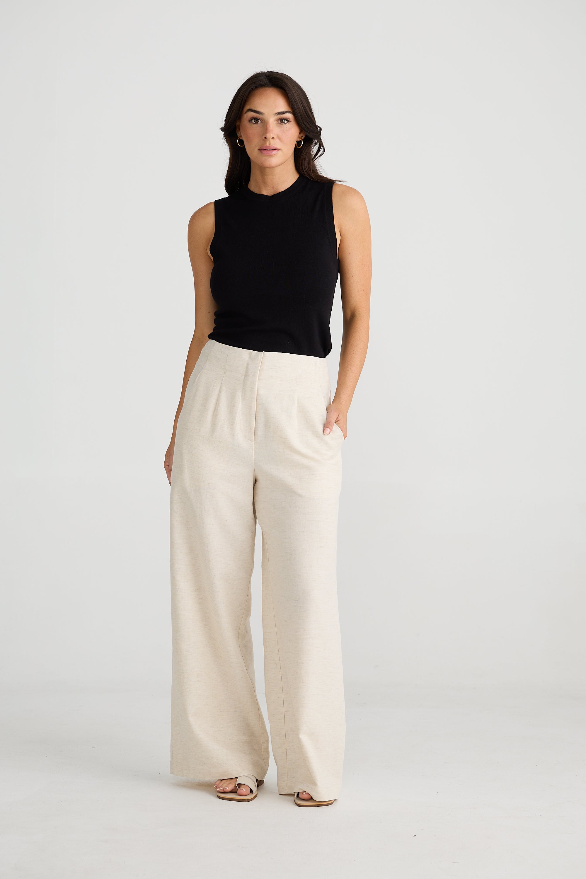 Dana Pant - Natural-Pants-Brave & True-The Bay Room