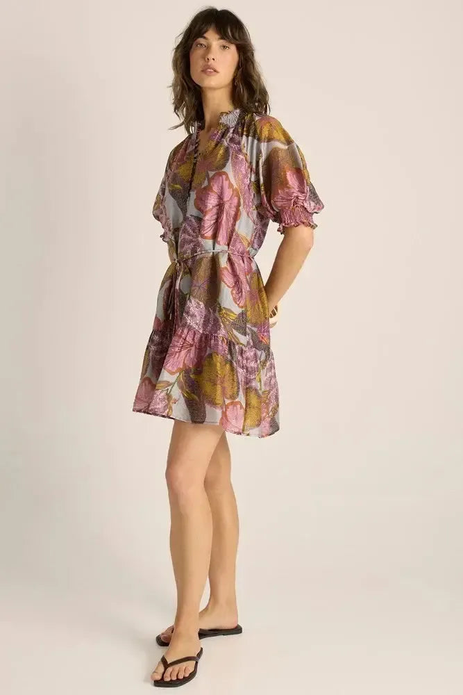 Daria Dress - Leaf Print-Dresses-Fate + Becker-The Bay Room
