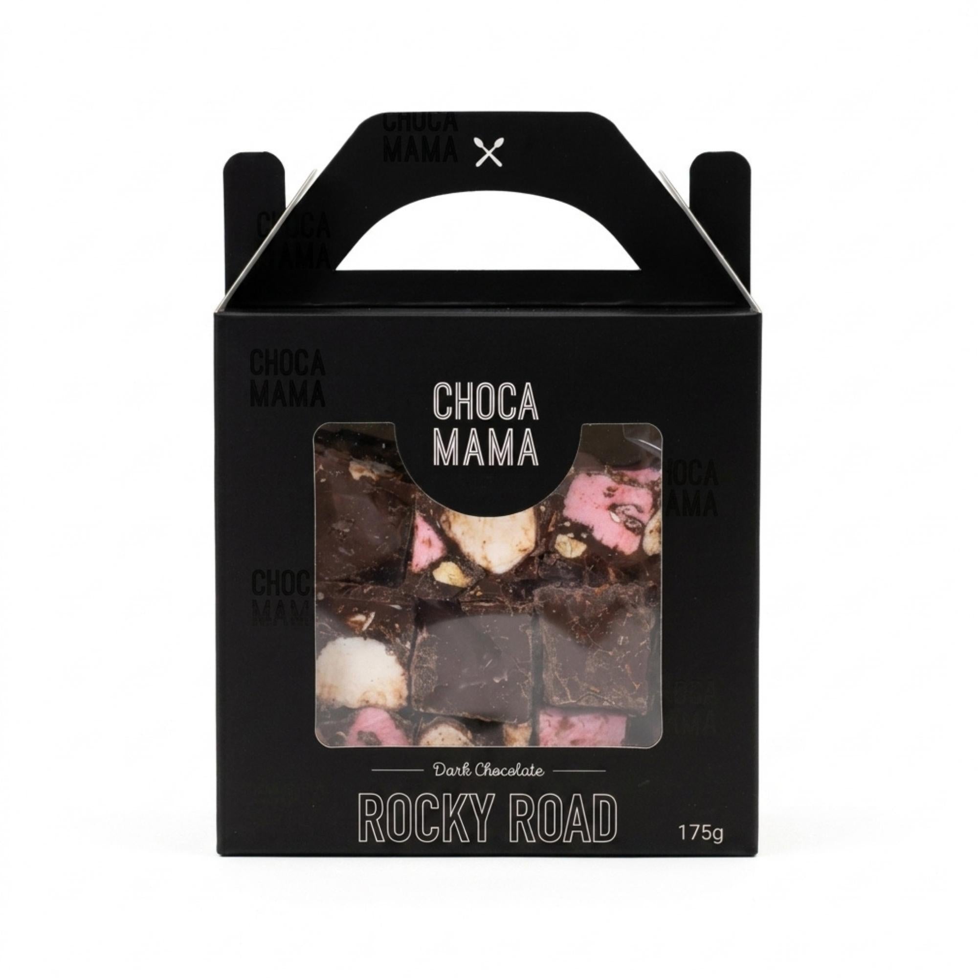 Dark Rocky Road Bites 175g-Gourmet Food & Drink-Chocamama-The Bay Room