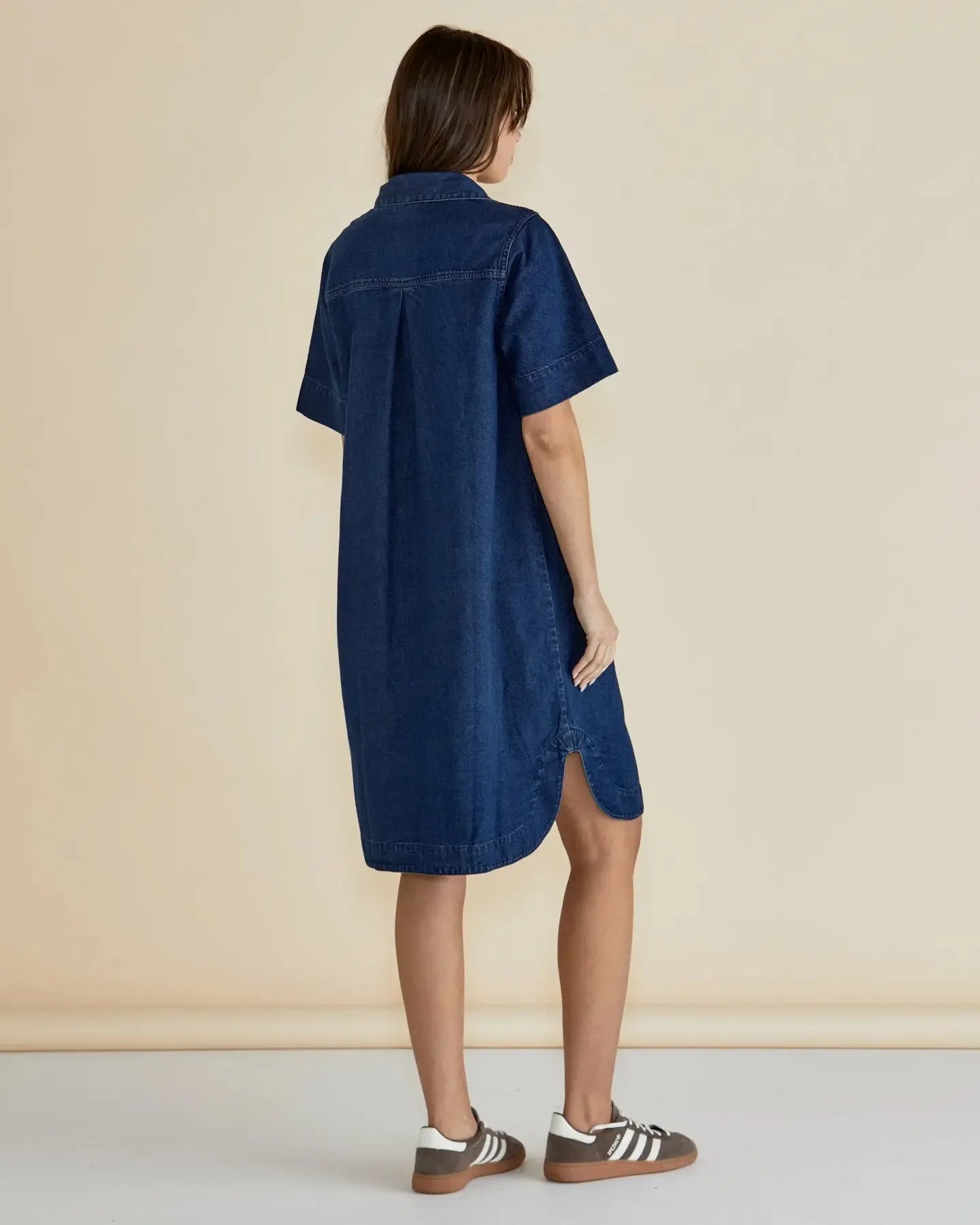 Dawson Denim Dress - Vintage Wash-Dresses-Betty Basics-The Bay Room