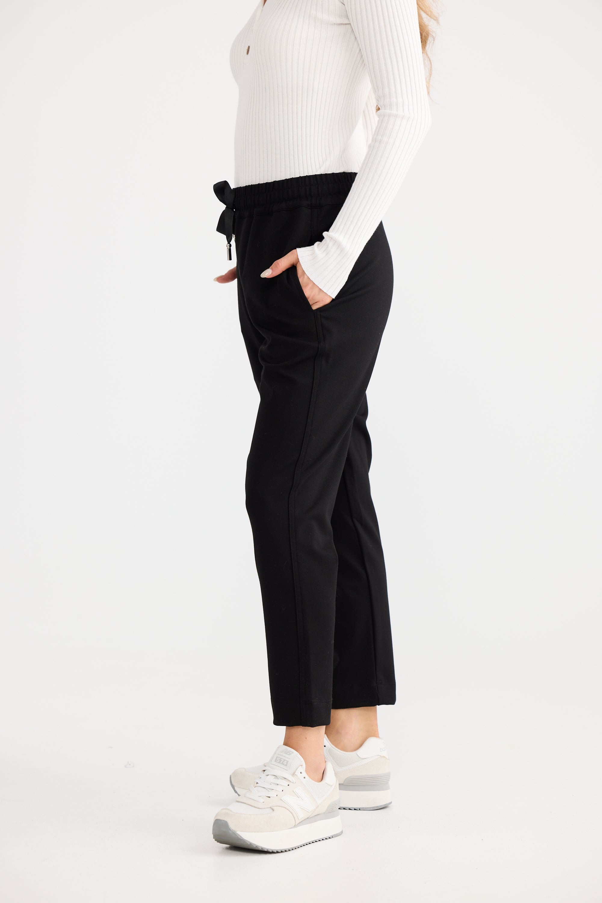Dax Pant - Black-Pants-Home Love-The Bay Room