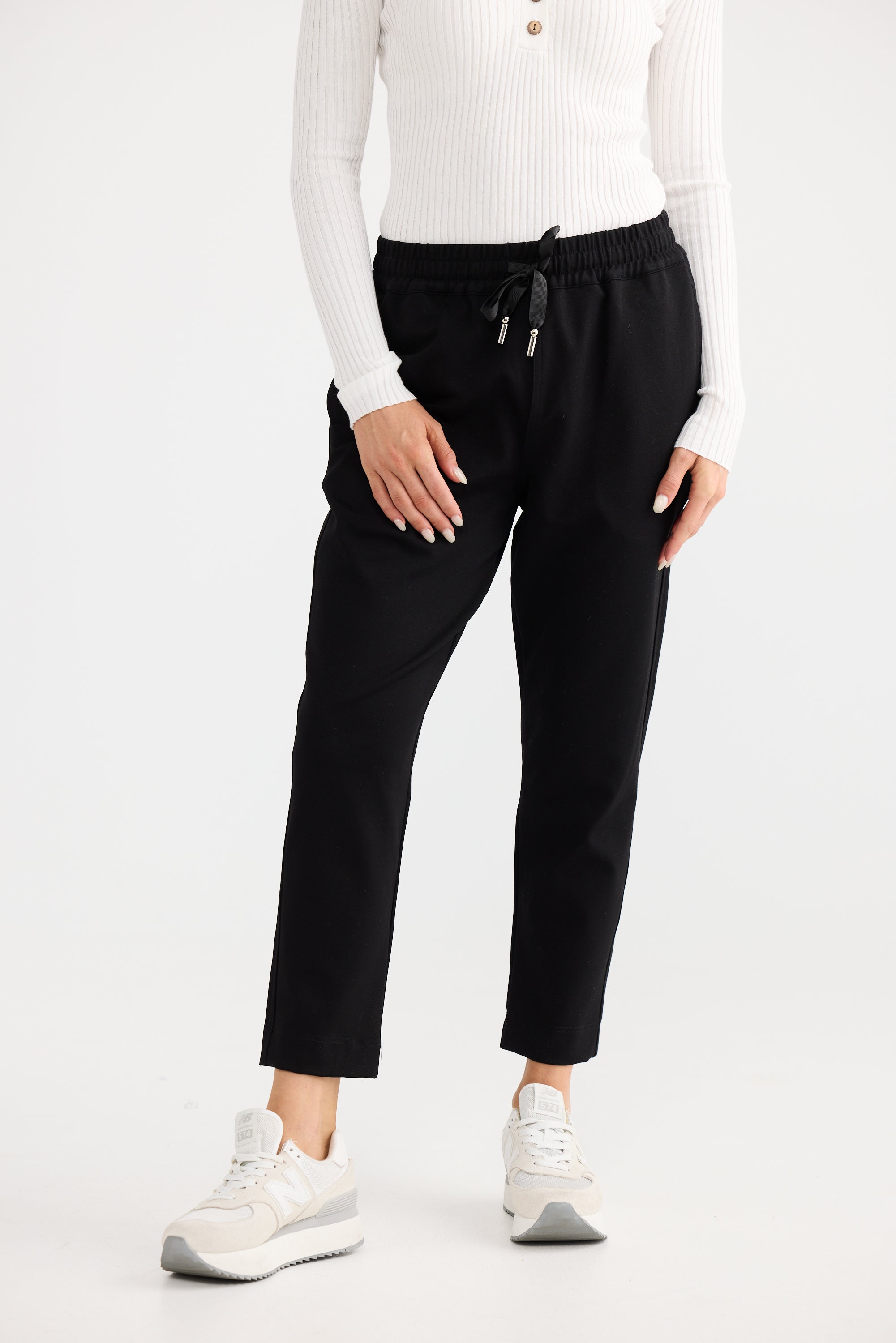 Dax Pant - Black-Pants-Home Love-The Bay Room