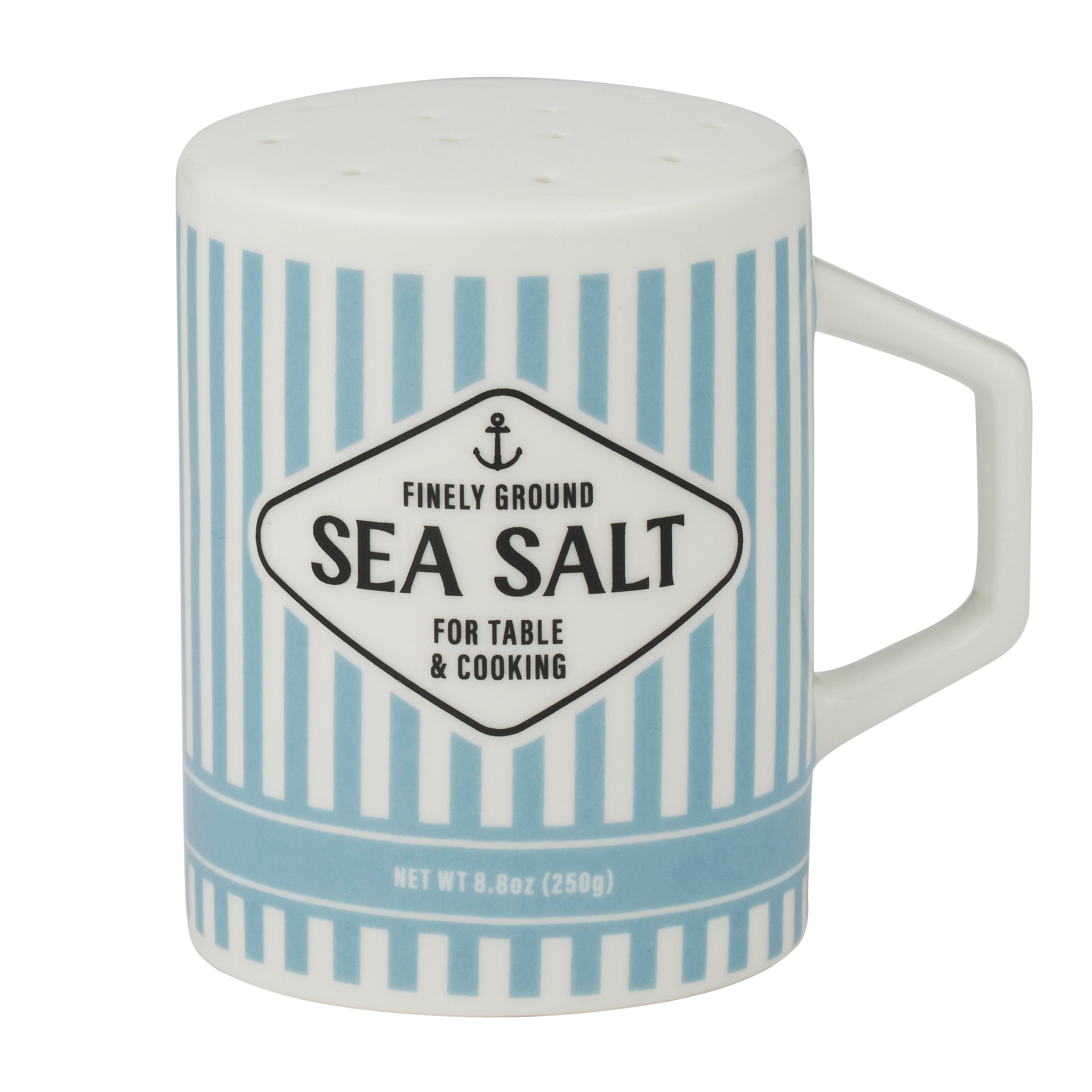 Deli Ceramic Salt Shaker 10.5x10cm Blue-Dining & Entertaining-Coast To Coast Home-The Bay Room