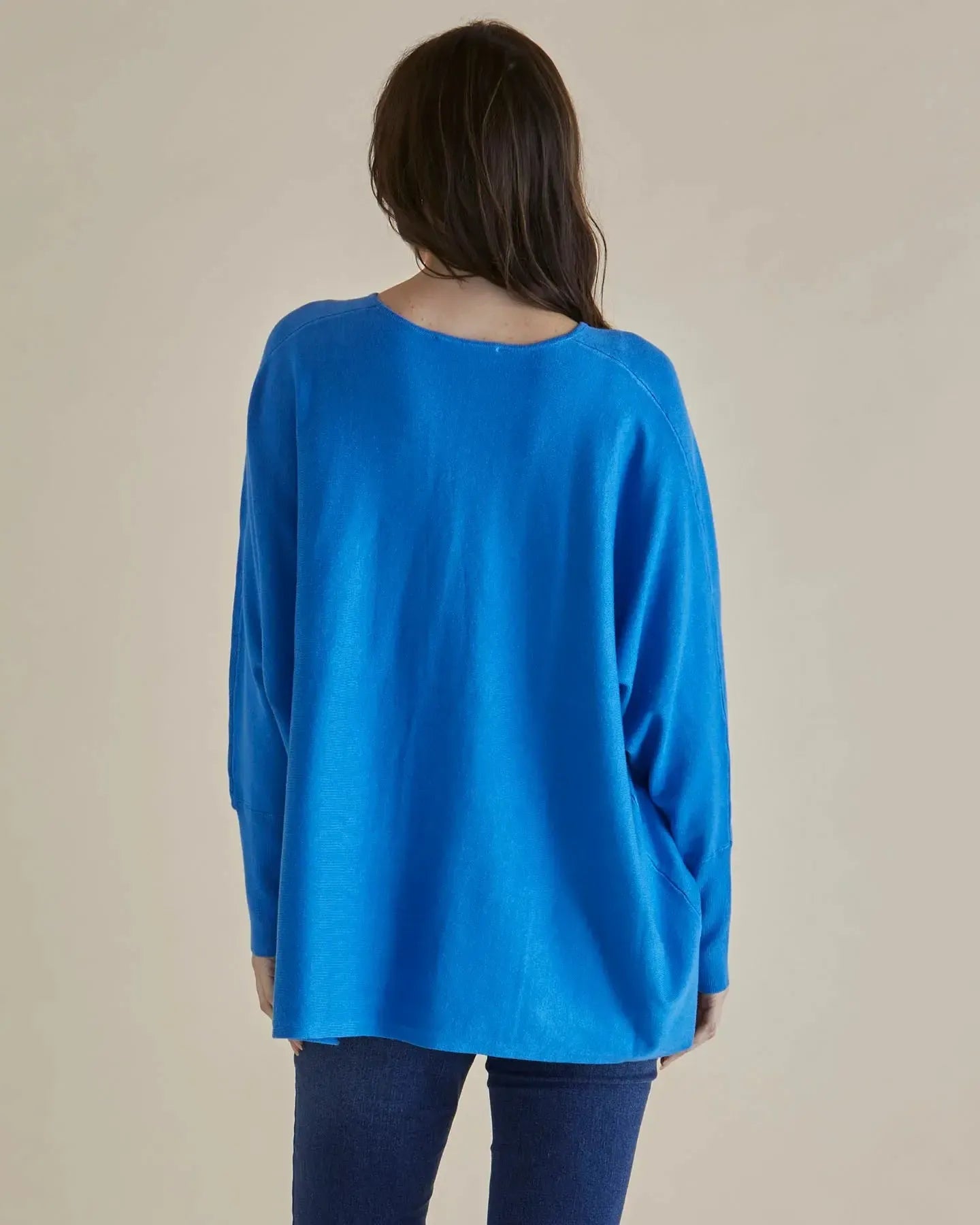 Destiny Knit Jumper - Light Blue-Knitwear & Jumpers-Betty Basics-The Bay Room