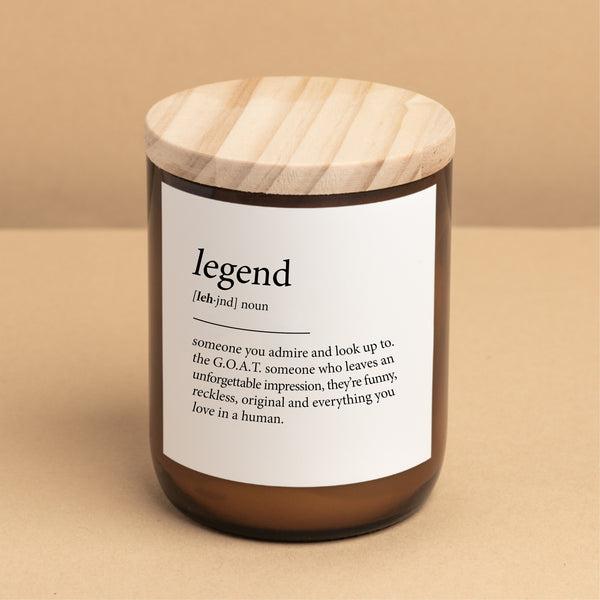 Dictionary Meaning Soy Candle - Legend-Candles & Fragrances-The Commonfolk Collective-Morocco-The Bay Room