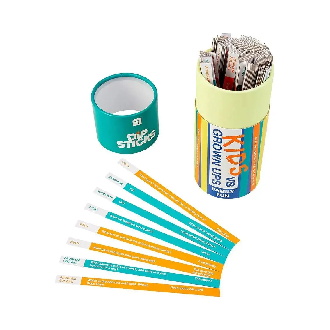 Dipsticks Game Kids vs. Adults-Fun & Games-Talking Tables-The Bay Room