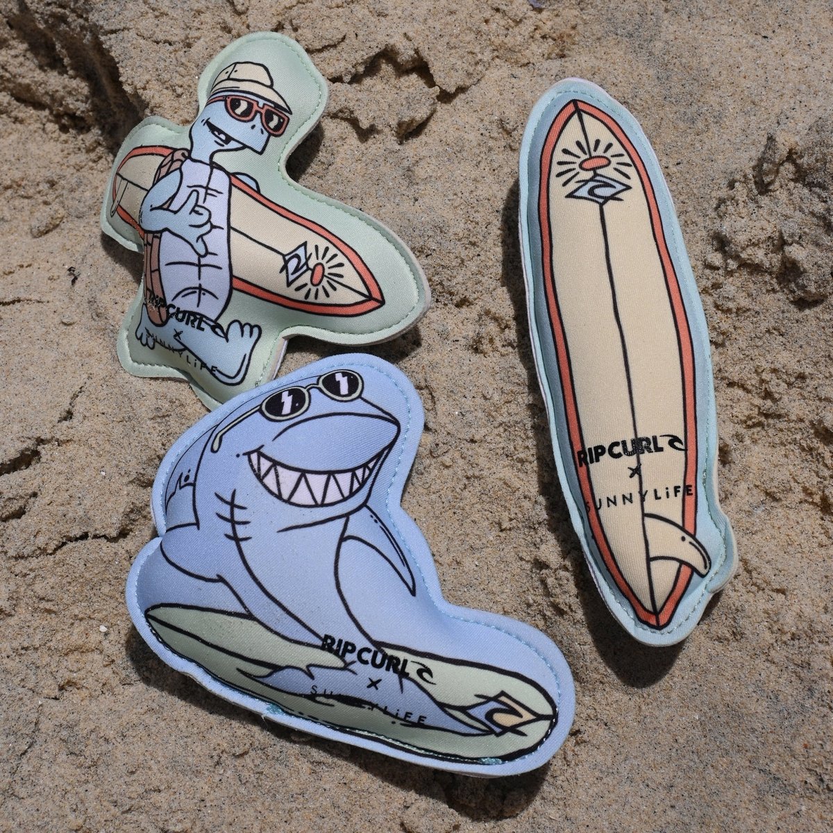 Dive Buddies Shred Turtle Aqua Set of 3-Travel & Outdoors-Sunny Life-The Bay Room