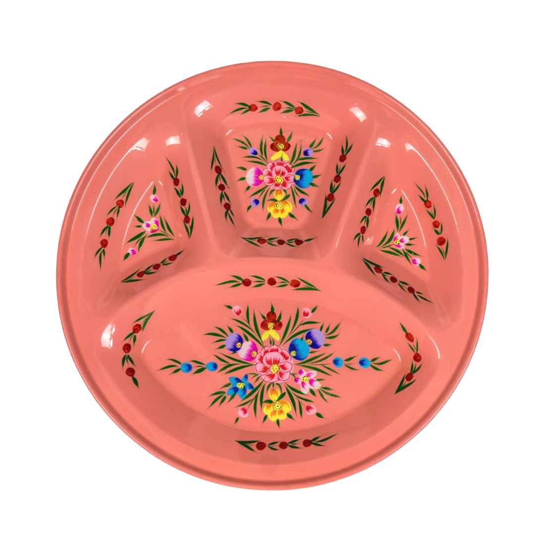 Divider Plate Garland - Coral-Dining & Entertaining-Picnic Folk-The Bay Room