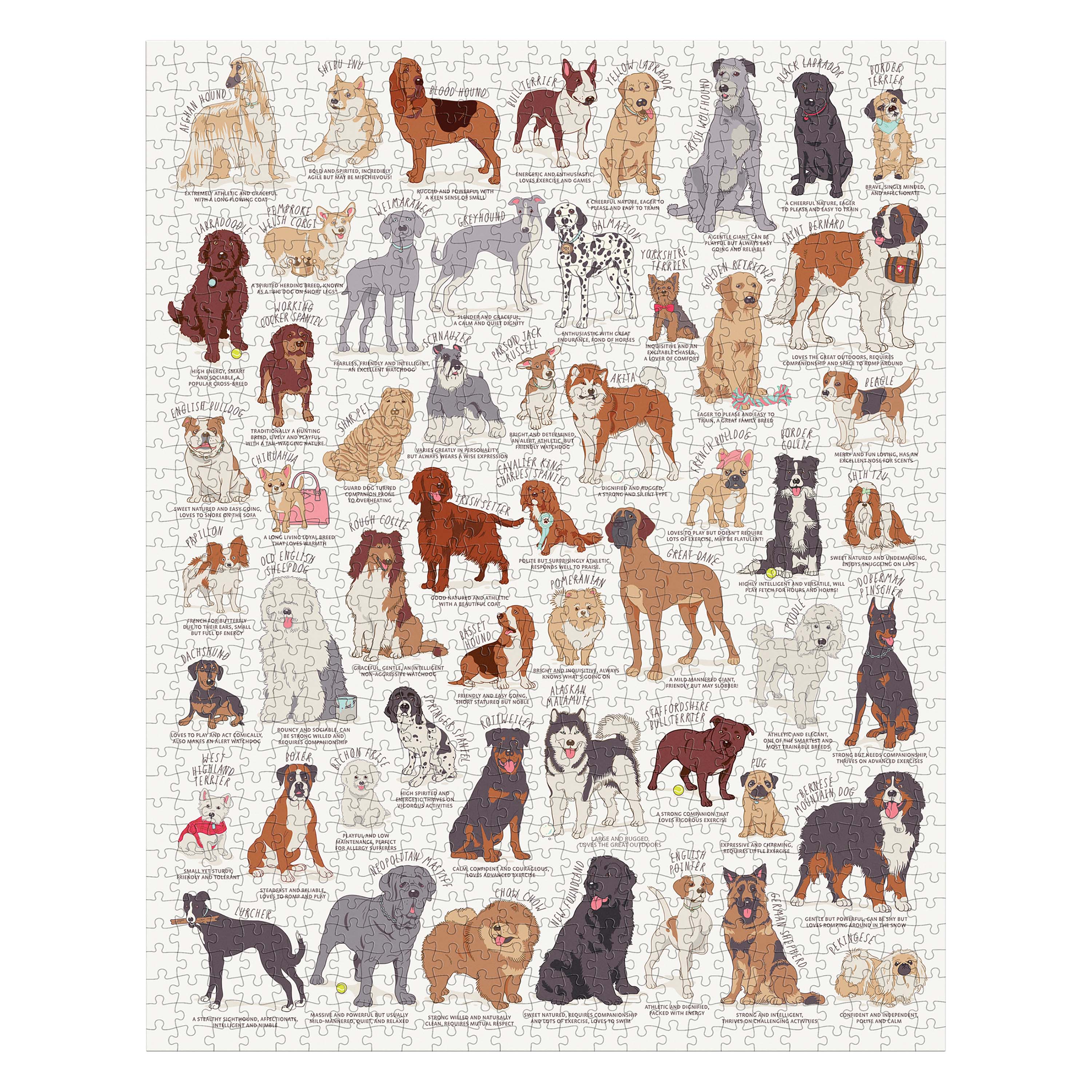 Dog Lover's 1000 Piece Jigsaw-Fun & Games-Ridley's-The Bay Room