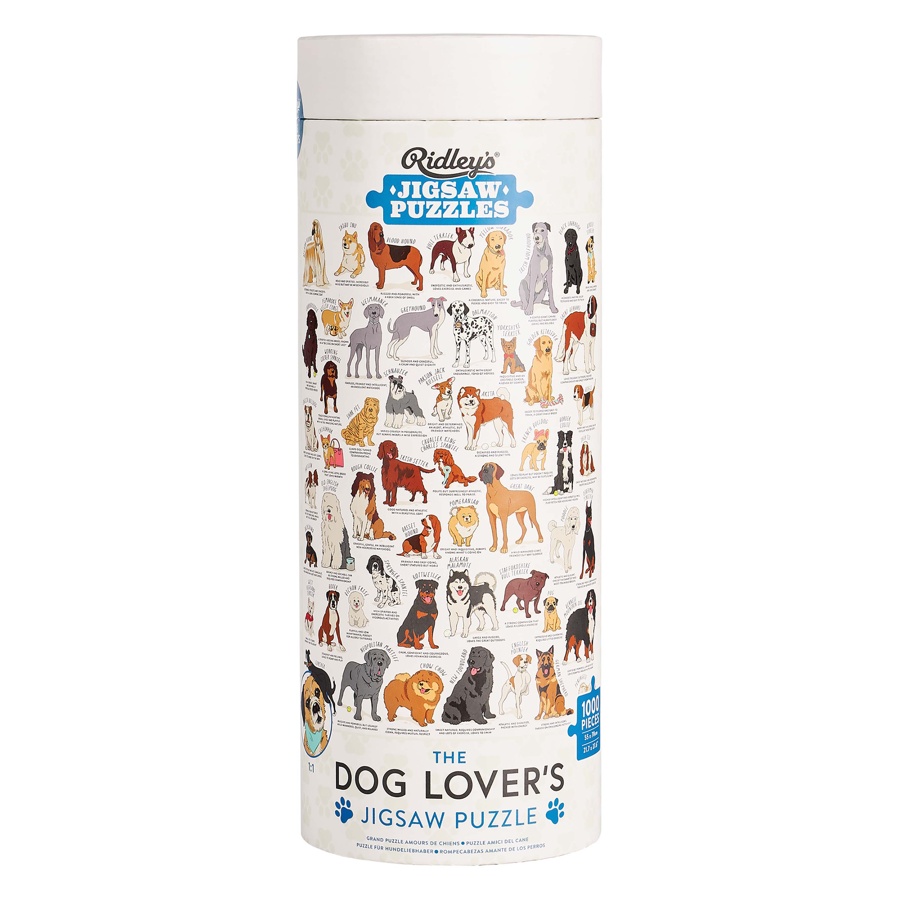 Dog Lover's 1000 Piece Jigsaw-Fun & Games-Ridley's-The Bay Room