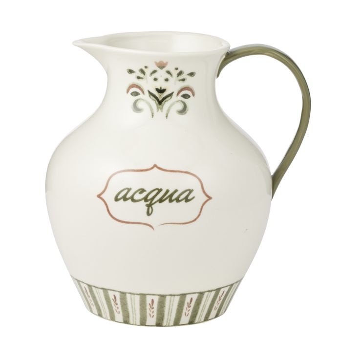 Dolce Vita Ceramic Pitcher 22x24x25cm-Decor Items-Coast To Coast Home-The Bay Room