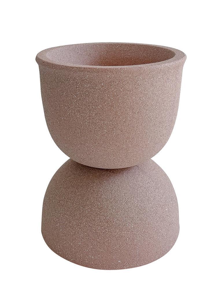 Dolly MGO Planter 49cm - Dusty Pink-Pots, Planters & Vases-Robert Mark-The Bay Room