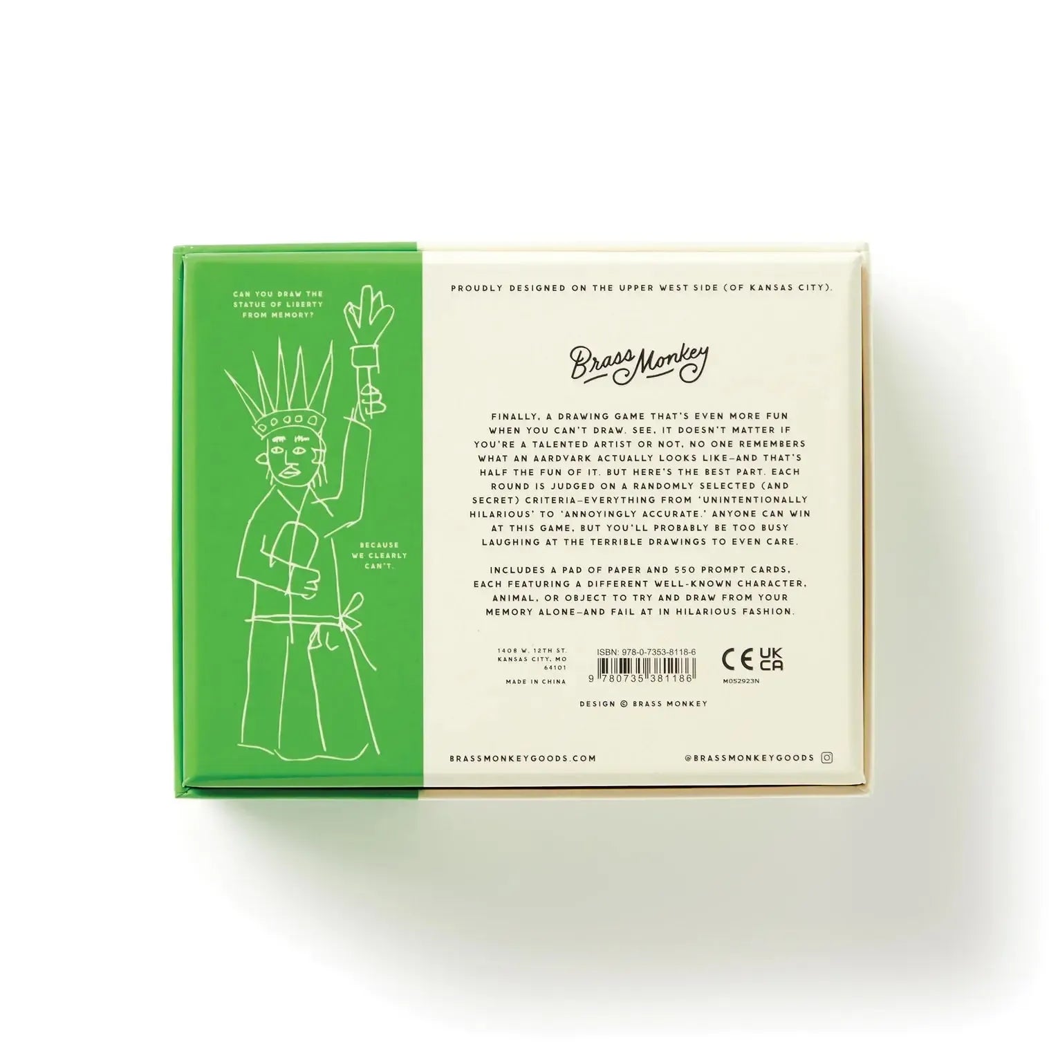 Drawing From Memory Game-Fun & Games-Brass Monkey-The Bay Room