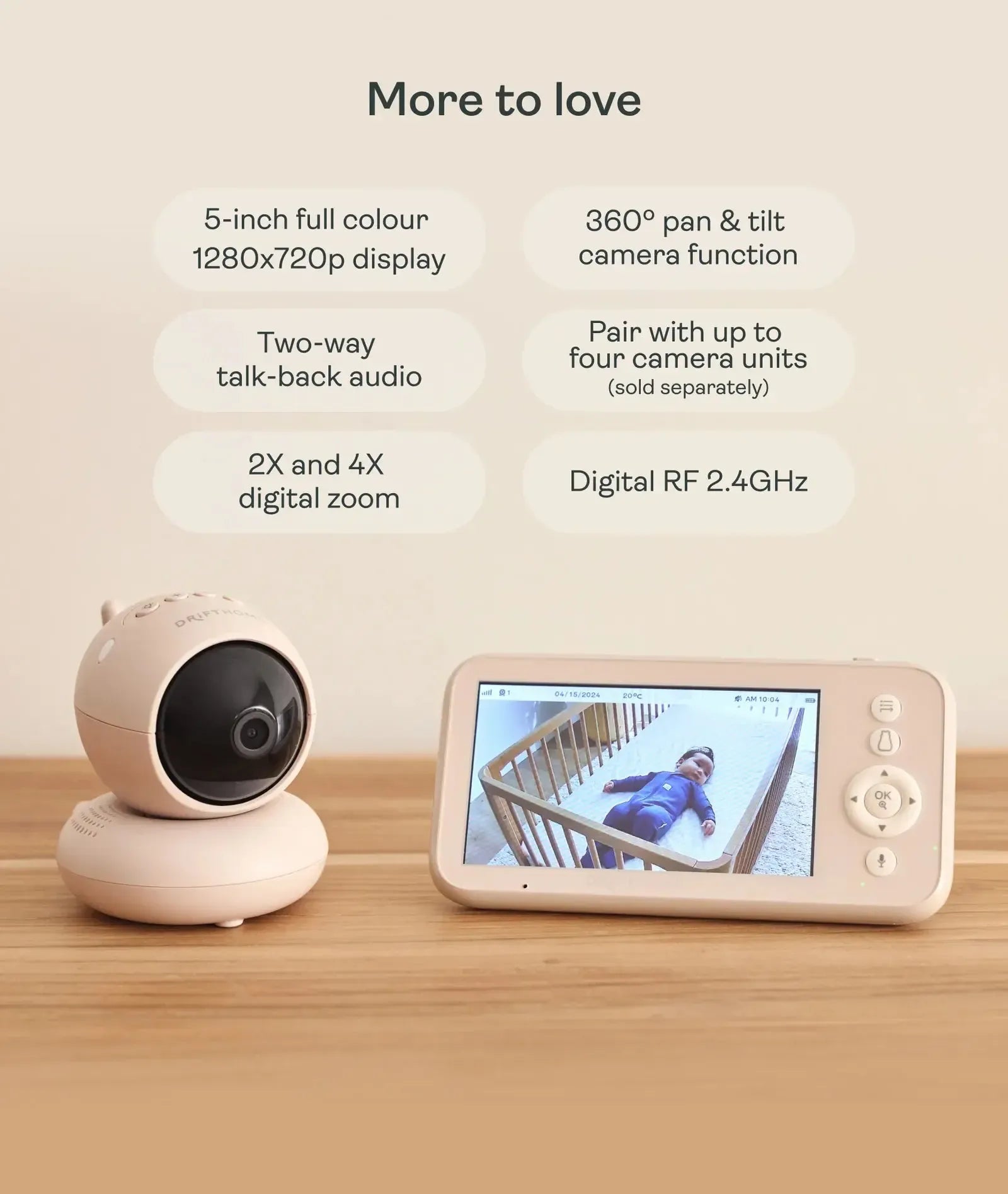 Drift Home Baby Monitor and Smart TOG Guide-Nursery & Nurture-ergoPouch-The Bay Room