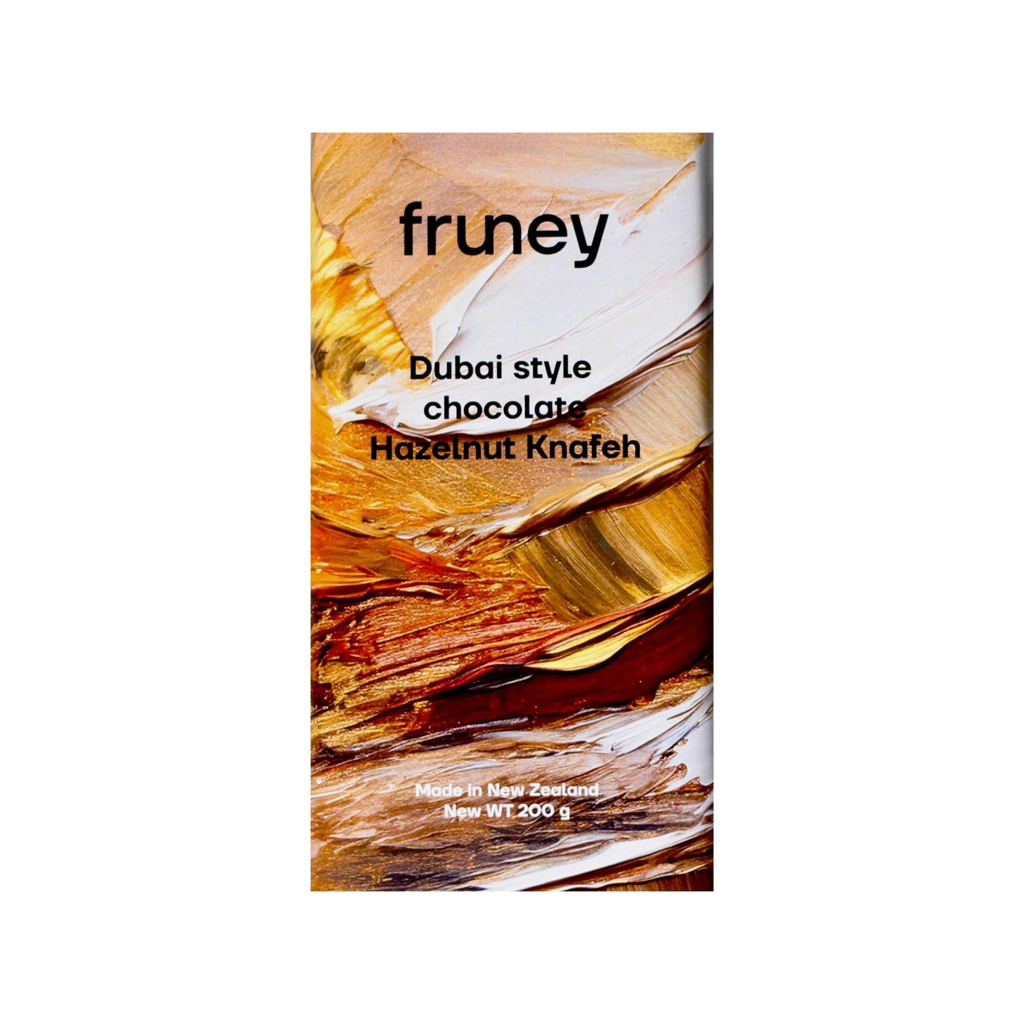 Dubai Chocolate Hazelnut Knafeh Bar 200g-Gourmet Food & Drink-Fruney-The Bay Room