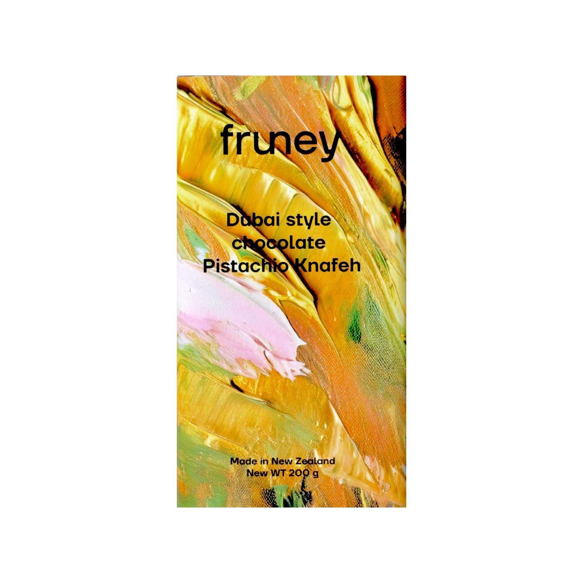 Dubai Chocolate Pistachio Knafeh Bar 200g-Gourmet Food & Drink-Fruney-The Bay Room