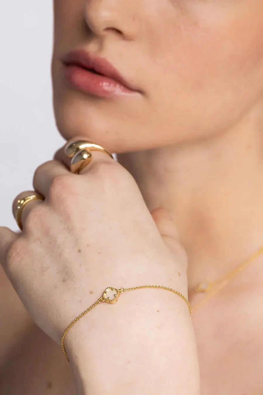 Duchess Gold MOP Bracelet-Jewellery-Liberte-The Bay Room