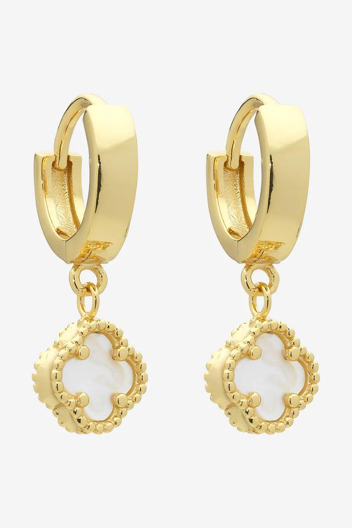 Duchess Gold MOP Earring-Jewellery-Liberte-The Bay Room