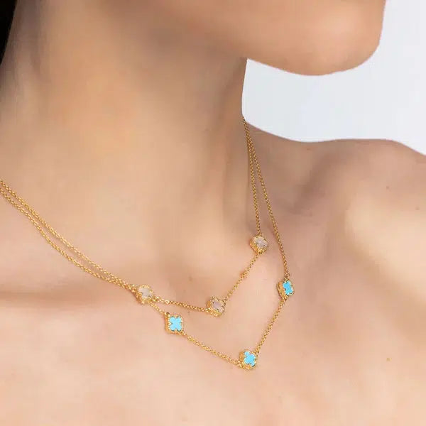 Duchess Gold MOP Necklace-Jewellery-Liberte-The Bay Room