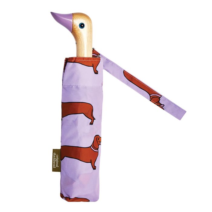 Duck Umbrella Compact - Coucou Suzette Dachshund-Travel & Outdoors-Original Duckhead-The Bay Room