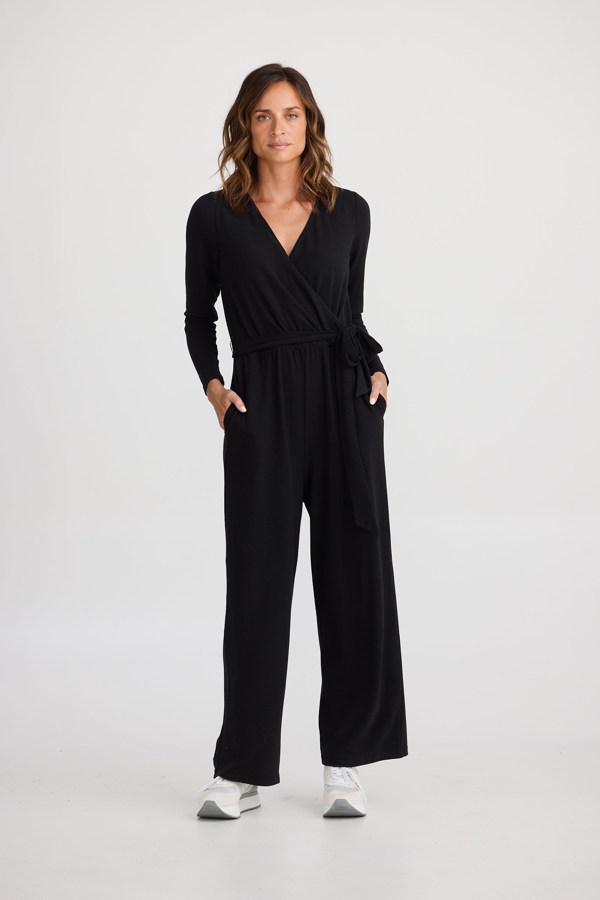 Duplex Jumpsuit - Black-Playsuits, Jumpsuits & Overalls-Home Love-The Bay Room