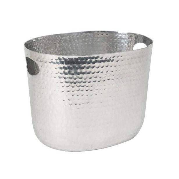 Dural Silver Metal Tub Oval-Dining & Entertaining-Pure Homewares-The Bay Room
