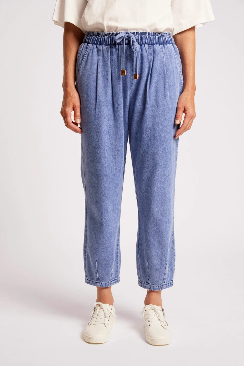 Dusk Jogger Denim Pant - Denim-Pants-Eb & Ive-The Bay Room
