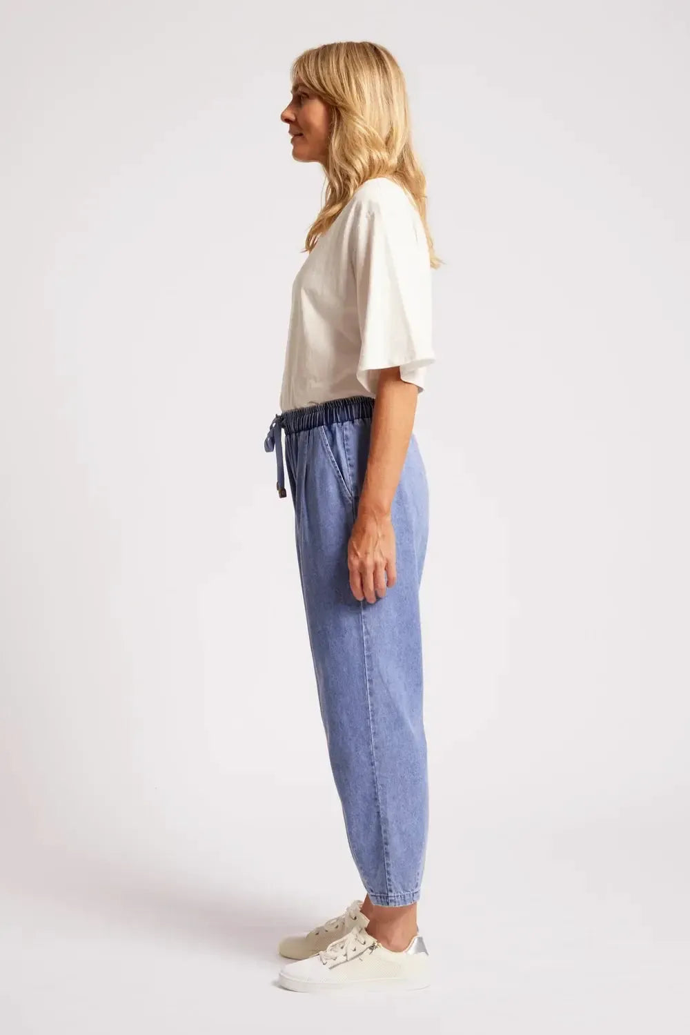 Dusk Jogger Denim Pant - Denim-Pants-Eb & Ive-The Bay Room
