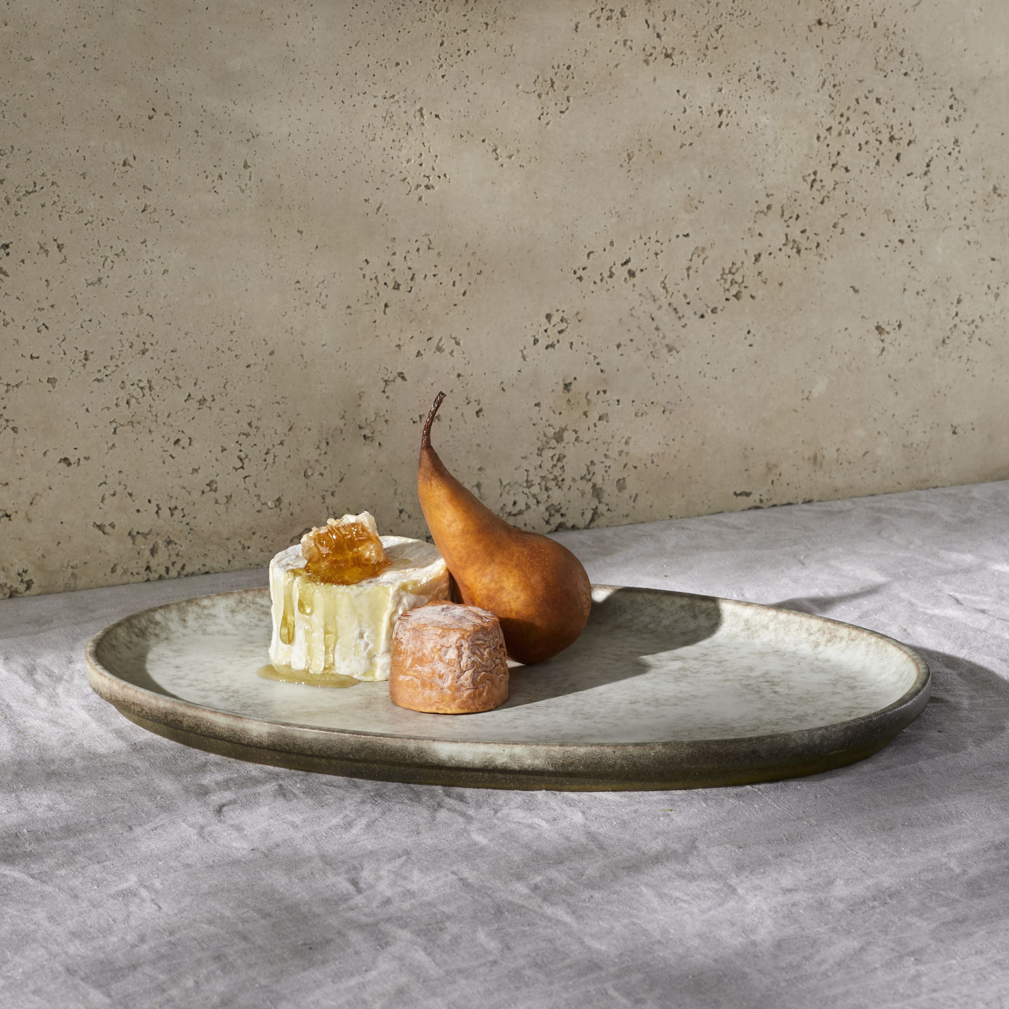 Dusk Stoneware Oval Platter-General-Grand Designs-The Bay Room