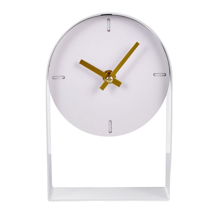 Eaglin Table Clock White-Decor Items-Emporium-The Bay Room