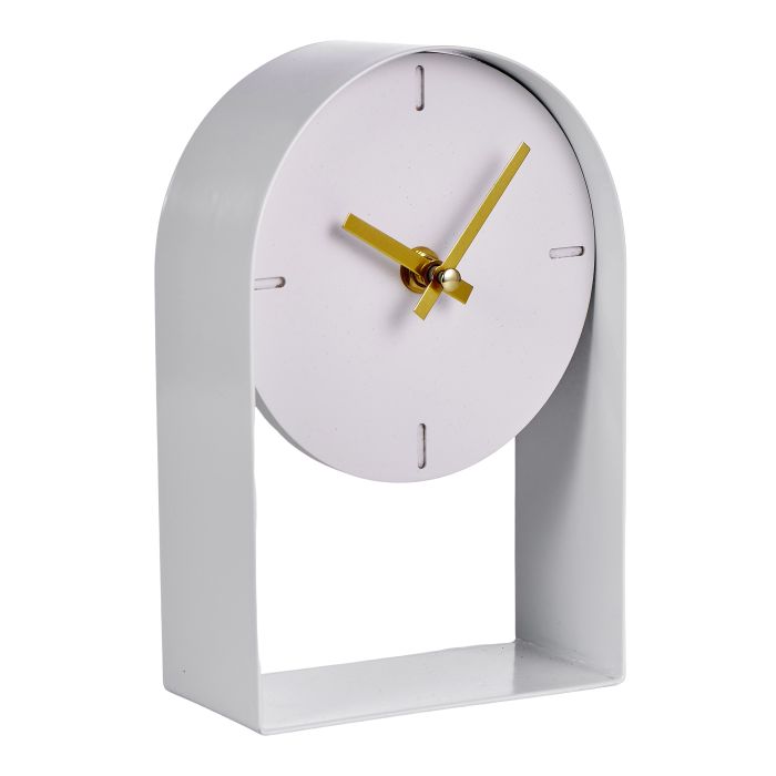 Eaglin Table Clock White-Decor Items-Emporium-The Bay Room