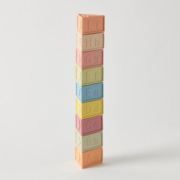 Eco-Friendly Triangle Counting Stacker-Toys-Pilbeam Living-The Bay Room