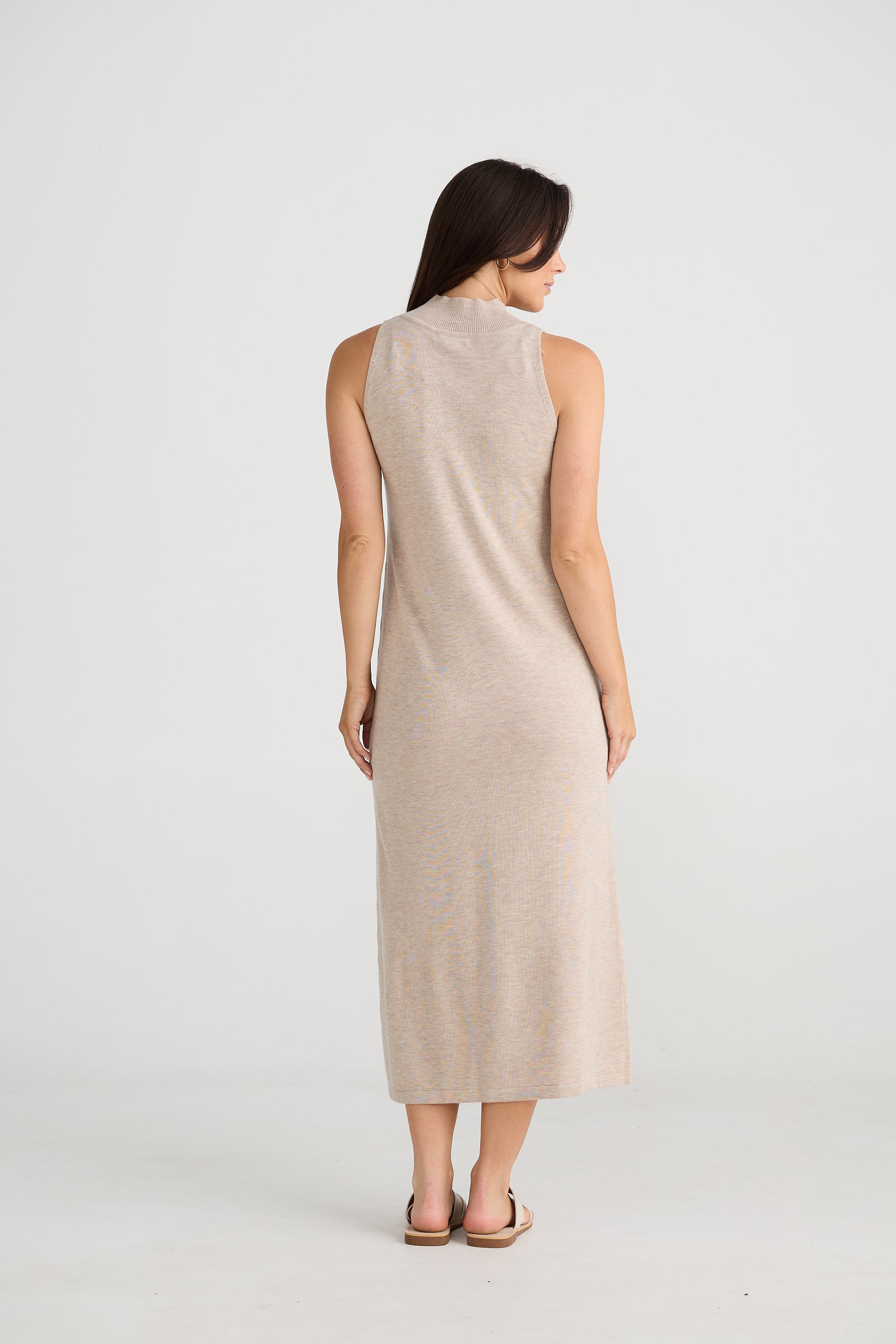 Eden Knit Dress - Pebble-General-Brave & True-The Bay Room